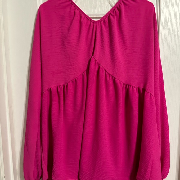 Pink Flowy Top - Picture 4 of 5